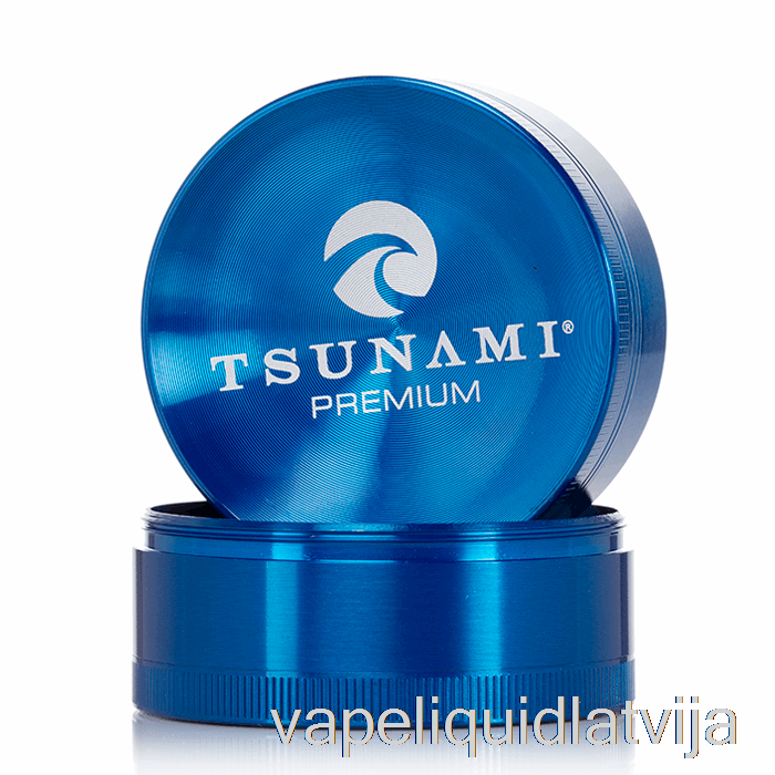Cunami 2,4 collu 4-daļīga Nogrimuša Dzirnaviņas, Zila (63 mm) Vape šķidrums